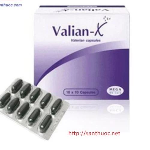 Valian X - Thuốc điều trị mất ngủ hiệu quả