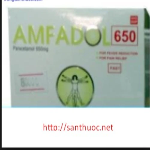 Amfadol 650mg - Thuốc giúp giảm đau, hạ sốt hiệu quả