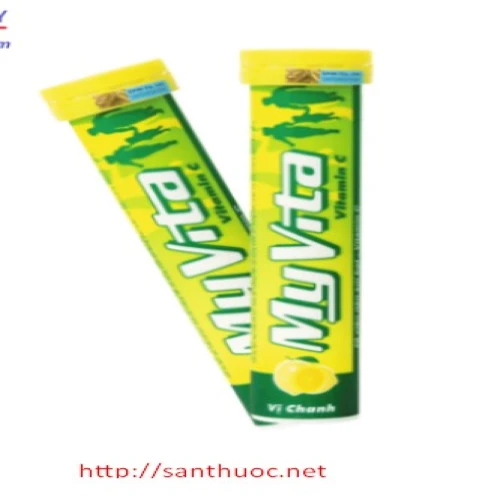 Myvita (vị chanh) - Thực phẩm chức năng bổ sung vitamin C hiệu quả