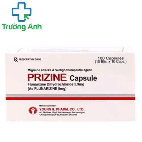 Prizine capsule - Thuốc điều trị đau nửa đầu của Hàn Quốc