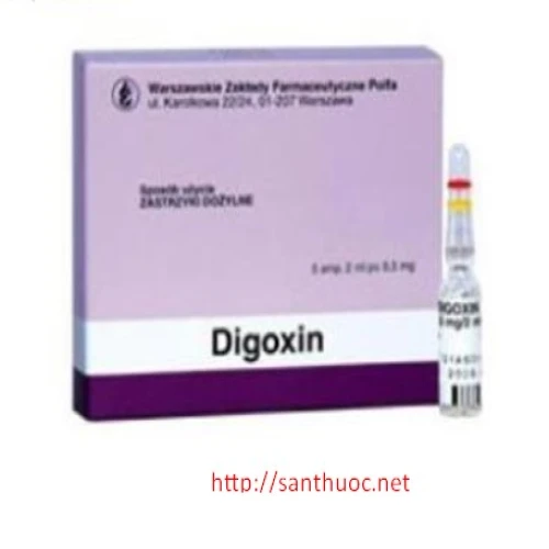 Digoxin 0.5mg/2ml - Thuốc điều trị suy tim hiệu quả