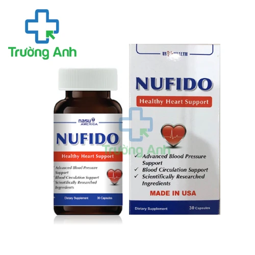 Nufido - Thực phẩm tăng cường sức khoẻ hệ tim mạch của Mỹ