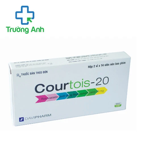 Courtois-20 - Thuốc điều trị mỡ máu cao của Davipharm