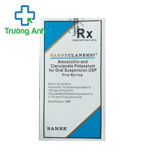 Sanbeclaneksi Dry Syrup  60ml - Thuốc điều trị nhiễm khuẩn