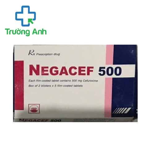 Negacef 500mg-Thuốc điều trị nhiễm khuẩn hiệu quả của Pymepharco