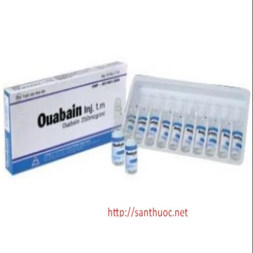 Ouabain 250mcg/1ml - Thuốc điều trị suy tim hiệu quả