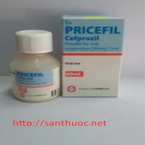 Pricefil siro 60ml - Thuốc kháng sinh hiệu quả của Hy Lạp
