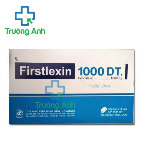 Firstlexin 1000 DT. - Thuốc điều trị nhiễm khuẩn của Pharbaco