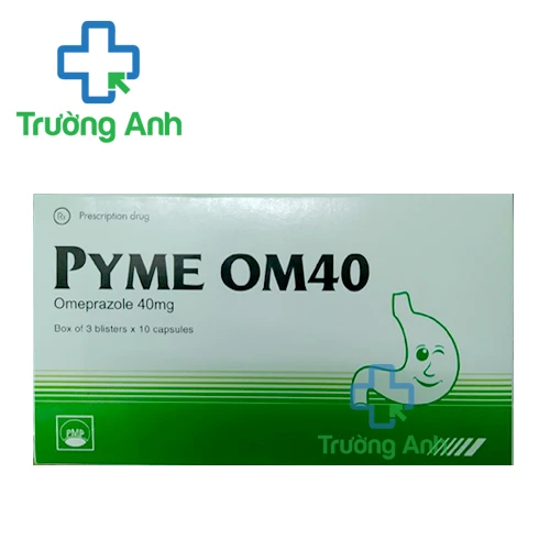 Pyme OM40 (viên) - Điều trị loét dạ dày, tá tràng của Pymepharco