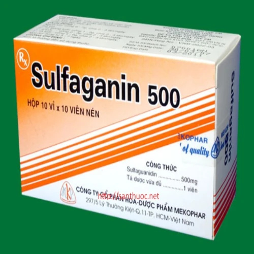 Sulfaganin 500mg - Thuốc giúp điều trị tiêu chảy hiệu quả