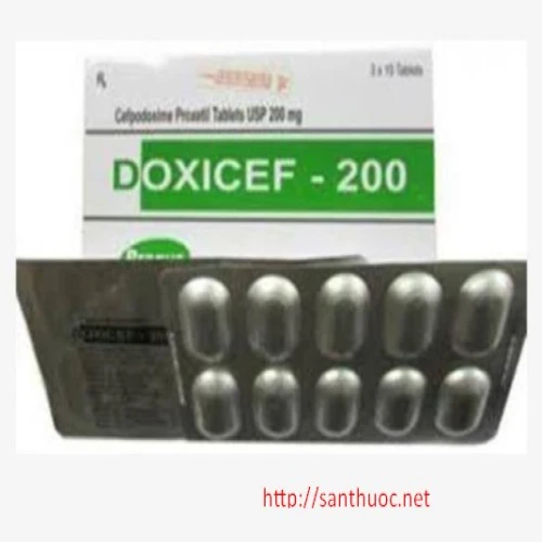 Doxicef 100mg-200mg - Thuốc điều trị nhiễm khuẩn hiệu quả của Ấn Độ