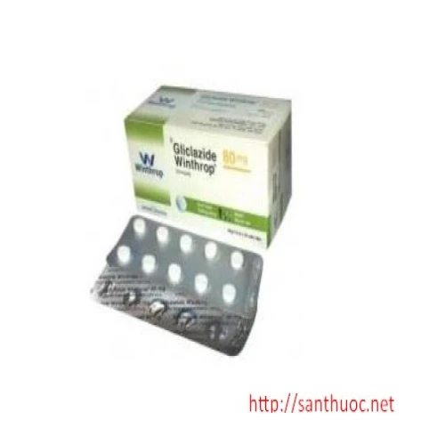 Gliclazid Winthrop 80mg - Thuốc điều trị bệnh tiểu đường hiệu quả