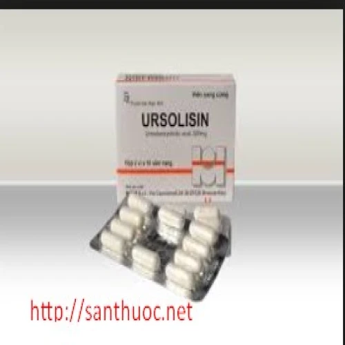 Ursolisin Tab.300 - Thuốc điều trị nghẽn đường mật hiệu quả