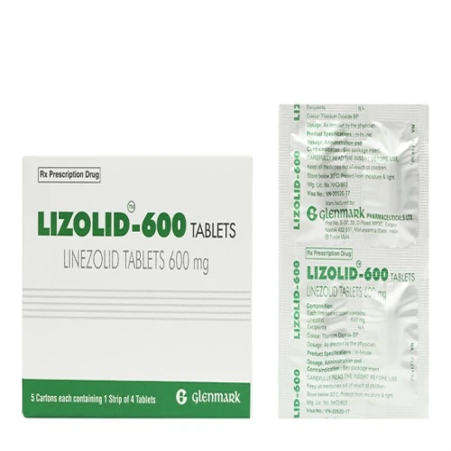 Lizolid 600mg - Thuốc điều trị viêm phổi hiệu quả của Glenmark