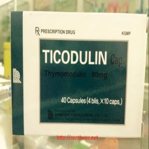 Ticodulin 80mg - Thuốc điều trị nhiễm trùng, nhiễm khuẩn hiệu quả của Hàn Quốc
