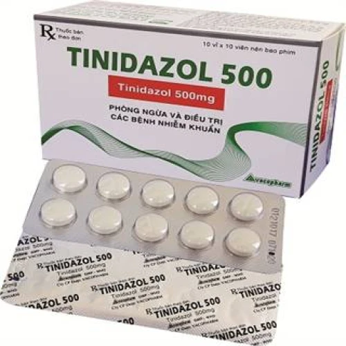 TINIDAZOL 500-Thuốc phòng và điều trị nhiễm khuẩn của Vacopharm