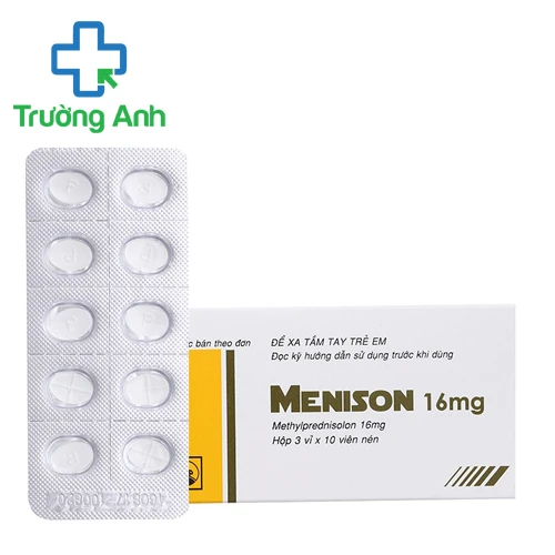 Menison 16mg - Thuốc giảm đau, chống viêm và dị ứng của Pymepharco