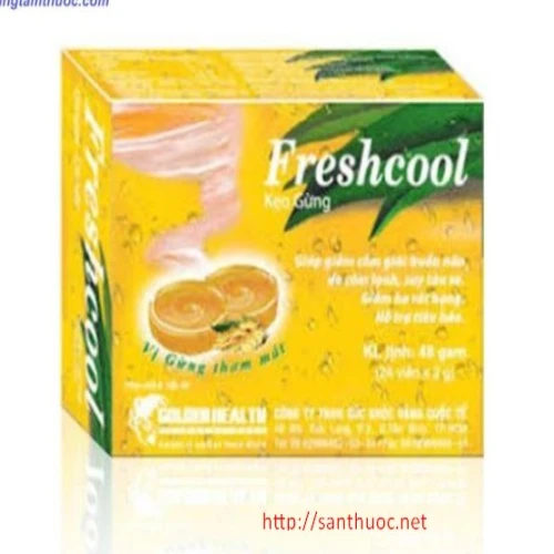 Freshcool Ginger Candy - Thuốc chống xay tầu xe hiệu quả