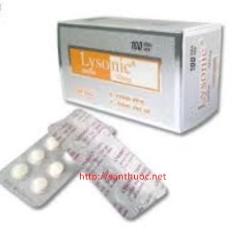 Lysonic Cap.90mg - Thuốc giúp điều trị viêm xoang mãn tính hiệu quả