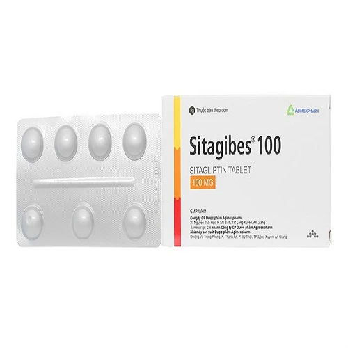 Sitagibes 100 - Thuốc điều trị tiểu đường tuýp II của Agimexpharm