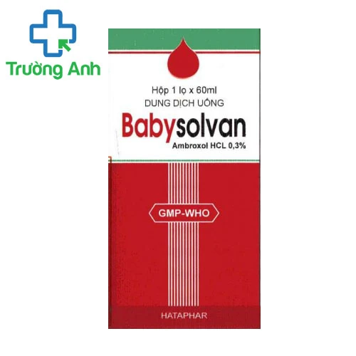 Babysolvan - Thuốc điều trị viêm phế quản và hô hấp hiệu quả