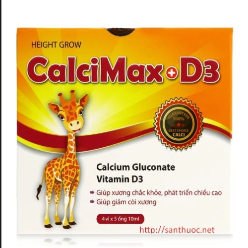 Calcimax D3 - Thuốc giúp xương chắc khỏe hiệu quả