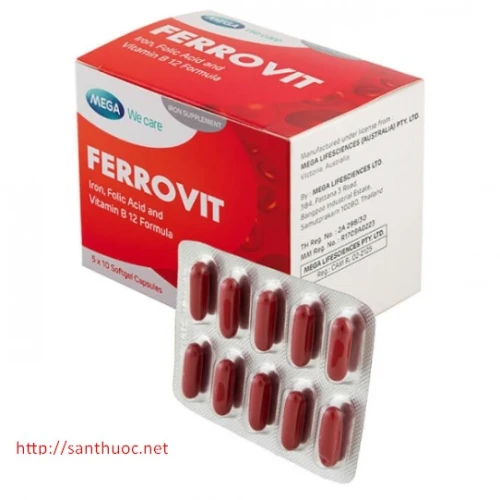 Ferrovit - Thuốc giúp bổ sung sắt hiệu quả của Thái Lan