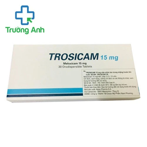 Trosicam 15mg - Thuốc chống viêm xương khớp hiệu quả
