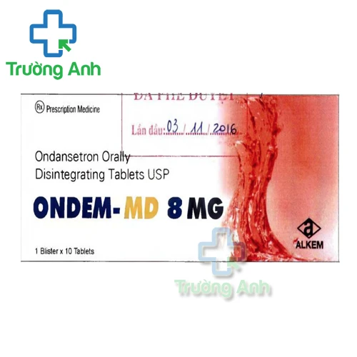 Ondem-MD 8mg - Thuốc phòng buồn nôn và nôn mửa hiệu quả