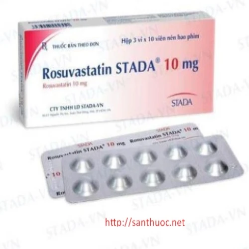 Rosuvastatin stada 10 mg - Thuốc điều trị mỡ máu cao hiệu quả