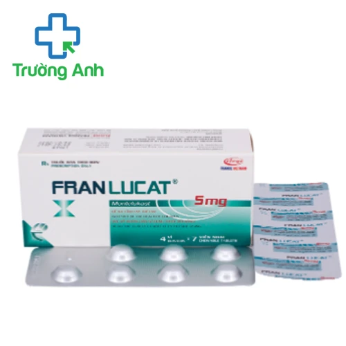 Franlucat 5mg - Thuốc điều trị hen phế quản của Éloge France