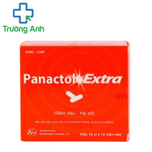 Panactol Extra - Thuốc giảm đau hạ sốt hiệu quả của Khapharco