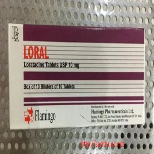  loral 10mg - Thuốc điều trị dị ứng hiệu quả của Ấn Độ