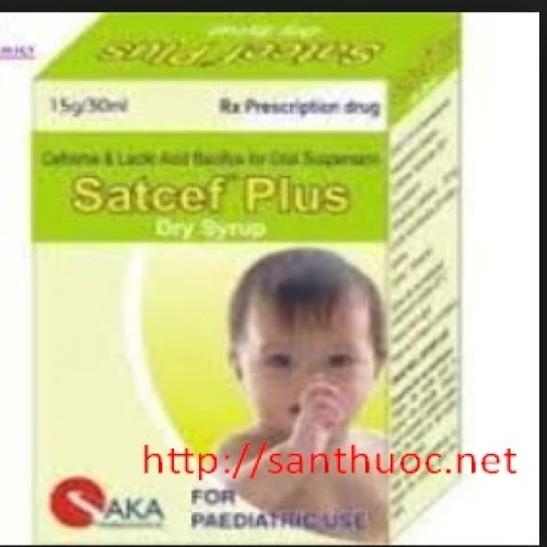 Satcef plus - Thuốc điều trị viêm tai giữa hiệu quả