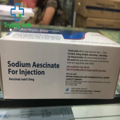 Sodium Aescinate for injection 5mg – Thuốc chống viêm của China
