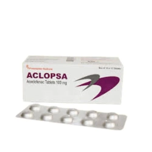 Aclopsa 100mg - Thuốc giảm đau, kháng viêm hiệu quả của India
