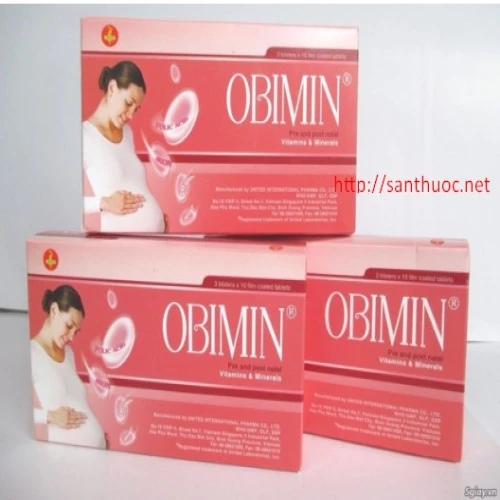 Obimin - Thực phẩm chức năng dành cho phụ nữ có thai hiệu quả