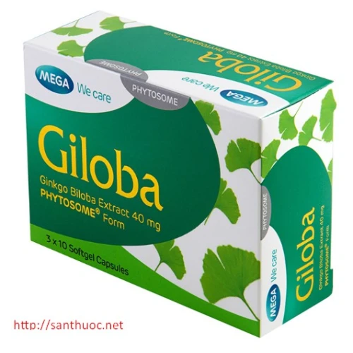 Giloba - Thực phẩm chức năng giúp tăng cường tuần hoàn não hiệu quả