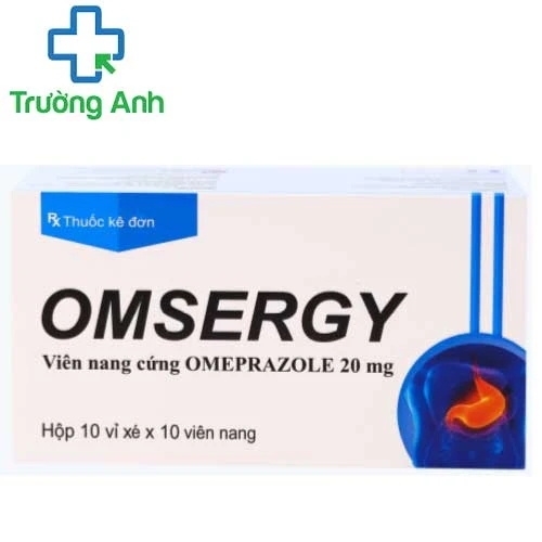 Omsergy - Thuốc điều trị viêm loét dạ dày, tá tràng của Ấn Độ