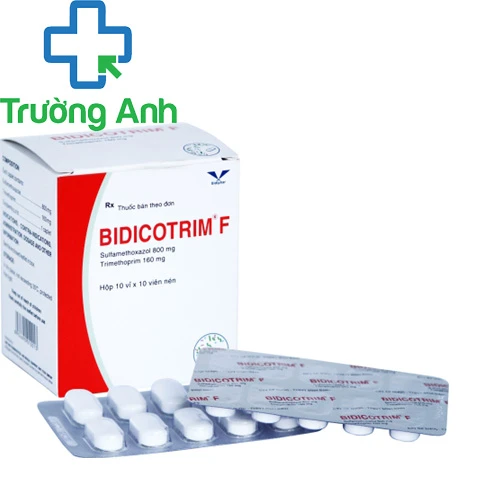 Bidicotrim F - Thuốc điều trị các bệnh nhiễm trùng của Bidiphar