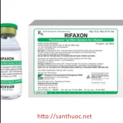 Rifaxon 1g/100ml - Thuốc giúp giảm đau, hạ sốt hiệu quả