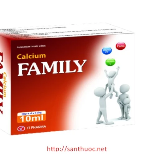 Calcium family - Thuốc bồi bổ sức khỏe hiệu quả