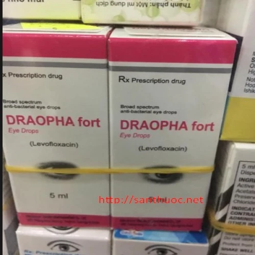 Draopha 5ml - Thuốc nhỏ mắt hiệu quả