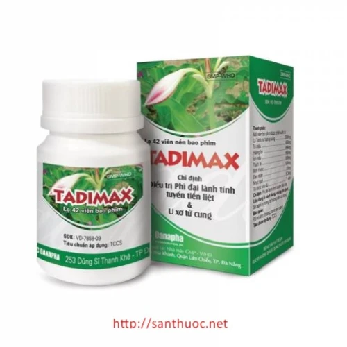 Tadimax - Thuốc điều trị phì đại tiền liệt tuyến lành tính hiệu quả
