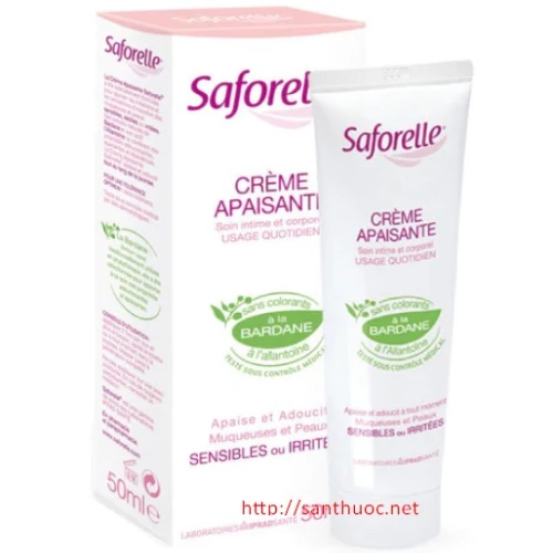 Saforell soothing Cre.50ml - Giúp bảo vệ làn da hiệu quả của Pháp