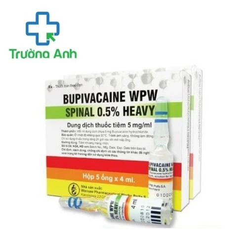 Bupivacaine wpw spinal 0,5% heavy – Thuốc dùng gây tê của Poland