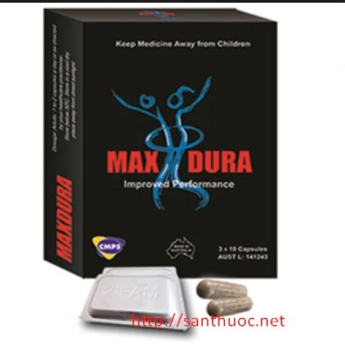 MAXDURA - Thực phẩm chức năng giúp tăng cường sinh lý nam giới hiệu quả