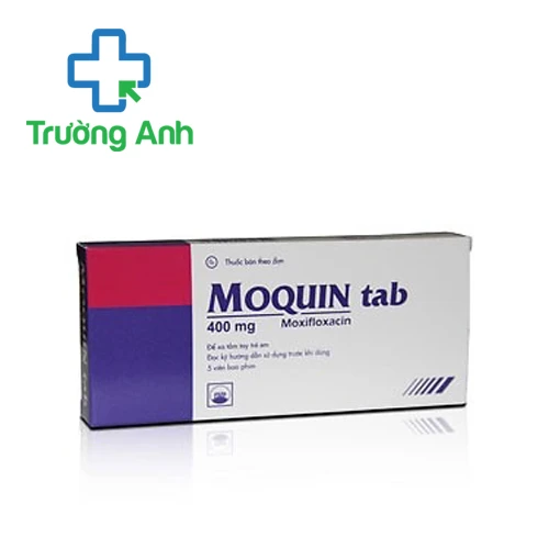 Moquin Tab 400mg - Thuốc điều trị viêm phế quản của Pymepharco