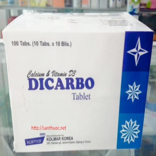 Dicarbo - Thuốc bổ giúp phòng và điều trị loãng xương hiệu quả
