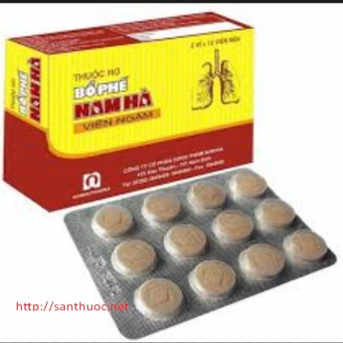 Thuốc Bổ Phế viên ngậm Nam Hà - Giúp điều trị ho hiệu quả